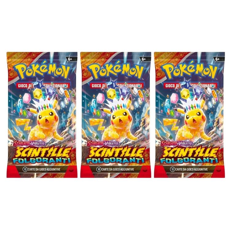 Pokémon Break 3x Pack Pokémon - Scintille Folgoranti product image
